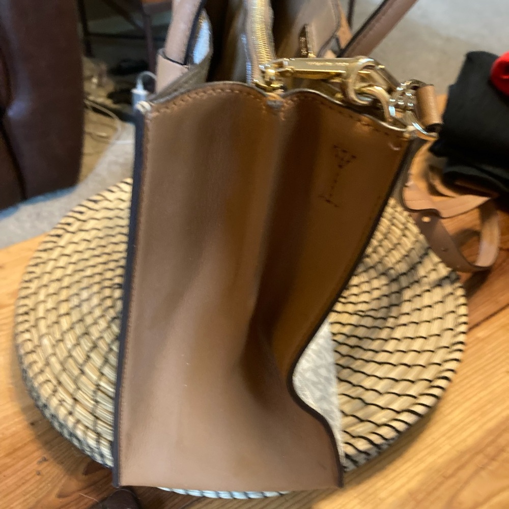MICHAEL KORS MERCER LG SATCHEL SHOULDER LEATHER BAG 💼 - Picture 12 of 16